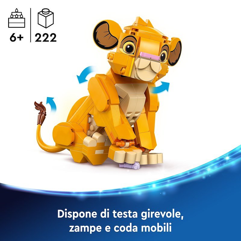Lego® Simba, Il Cucciolo Del Re Leone - 43243