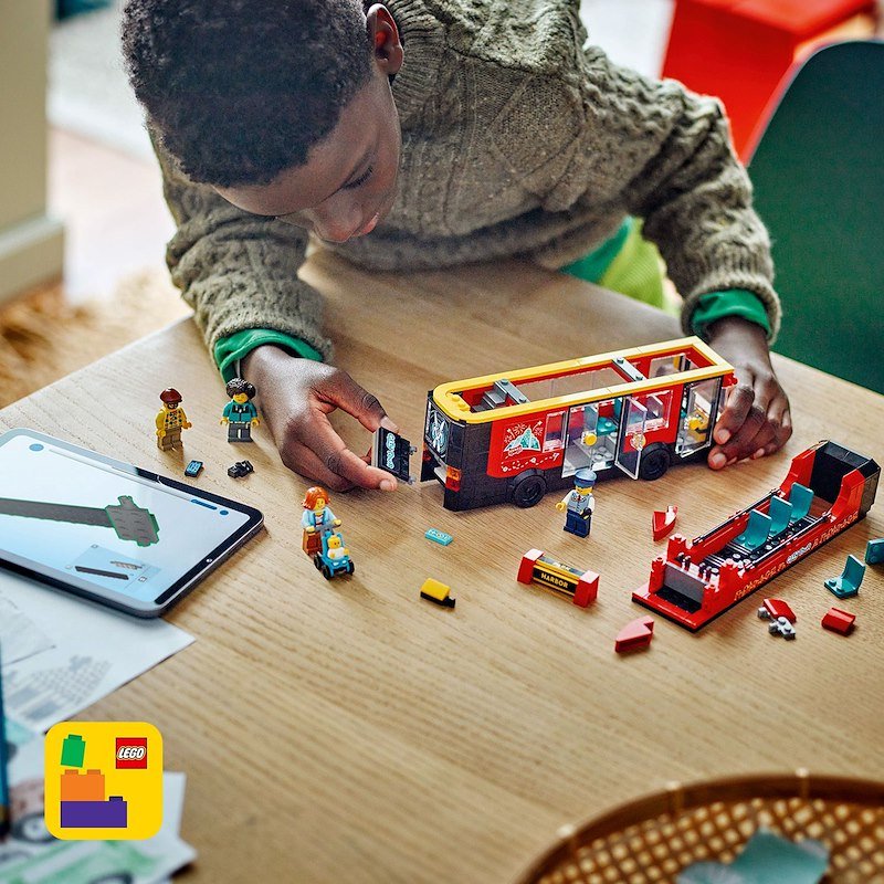 Lego® Autobus Turistico Rosso A 2 Piani - 60407