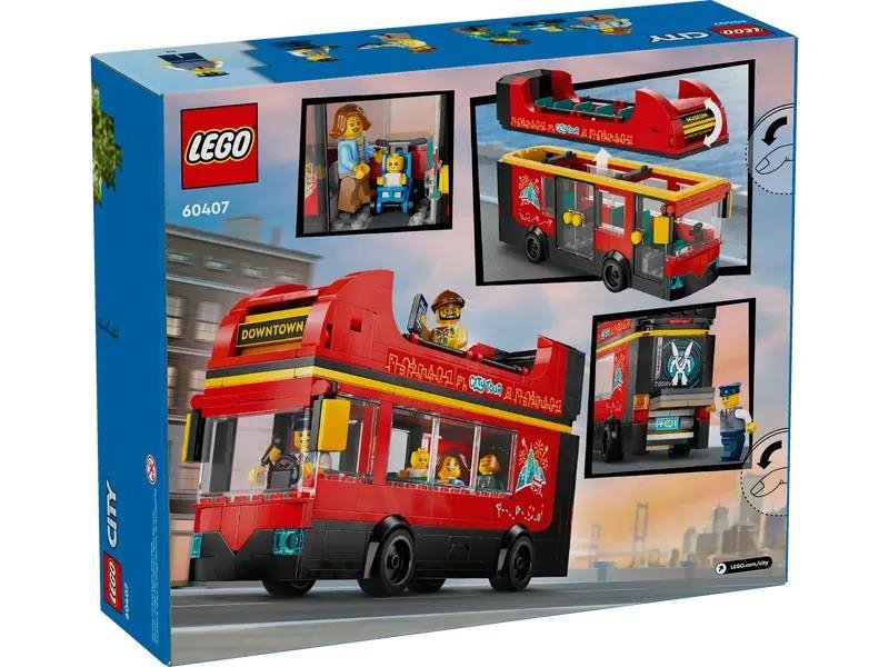 Lego® Autobus Turistico Rosso A 2 Piani - 60407