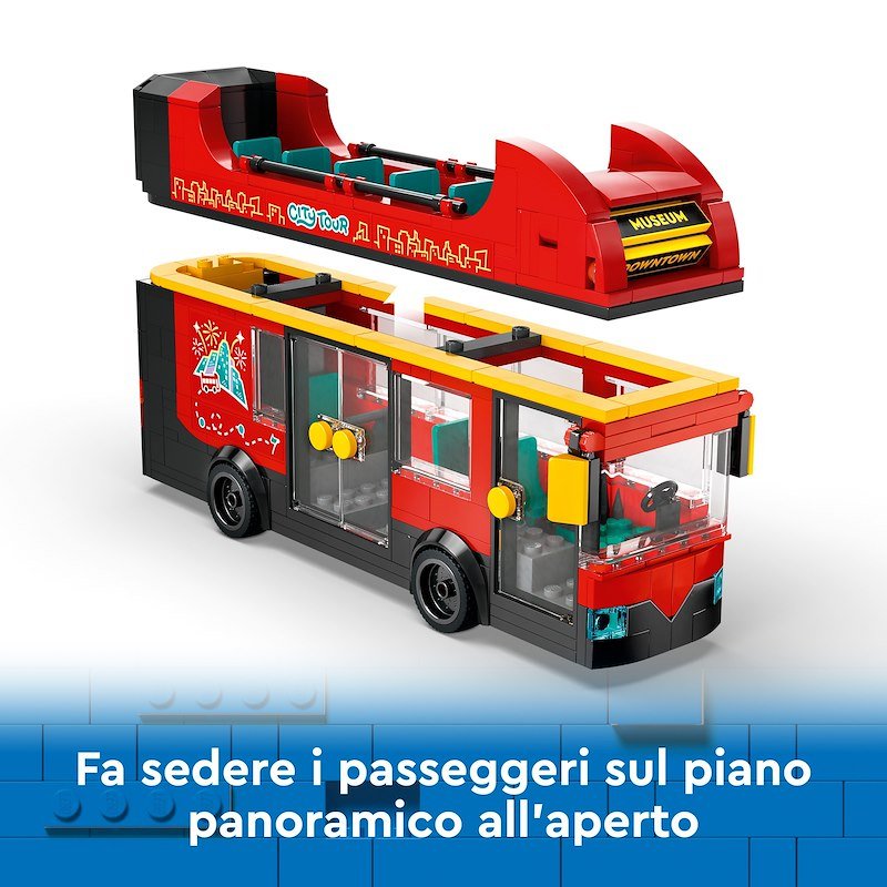 Lego® Autobus Turistico Rosso A 2 Piani - 60407