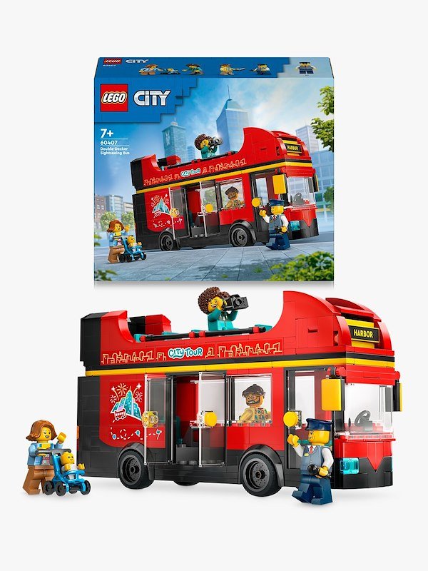 Lego® Autobus Turistico Rosso A 2 Piani - 60407