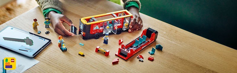 Lego® Autobus Turistico Rosso A 2 Piani - 60407