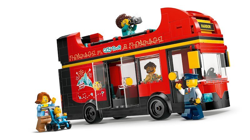 Lego® Autobus Turistico Rosso A 2 Piani - 60407