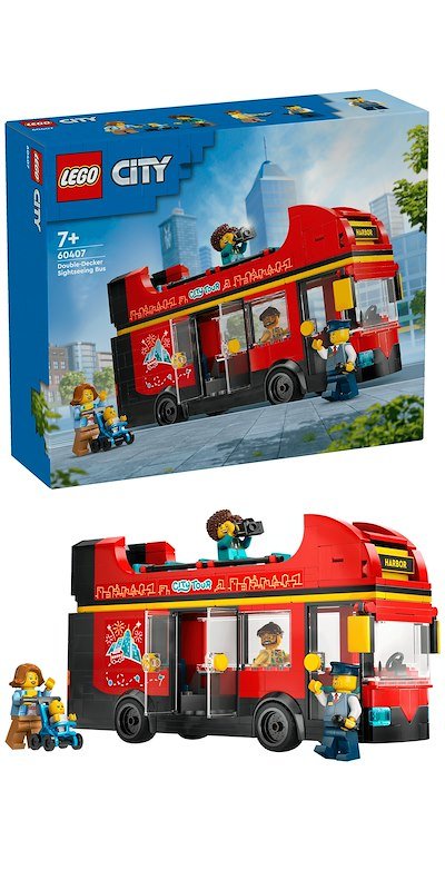 Lego® Autobus Turistico Rosso A 2 Piani - 60407
