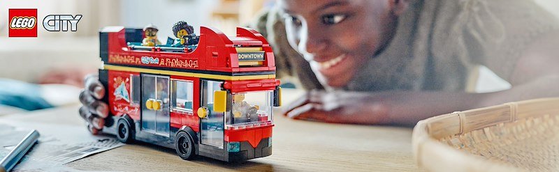 Lego® Autobus Turistico Rosso A 2 Piani - 60407