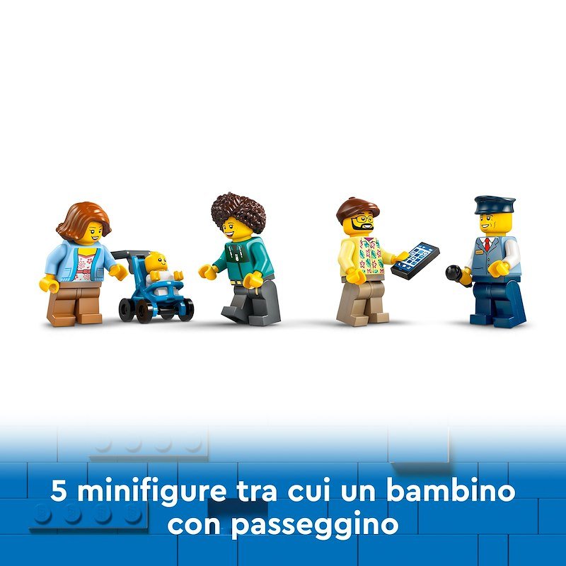Lego® Autobus Turistico Rosso A 2 Piani - 60407