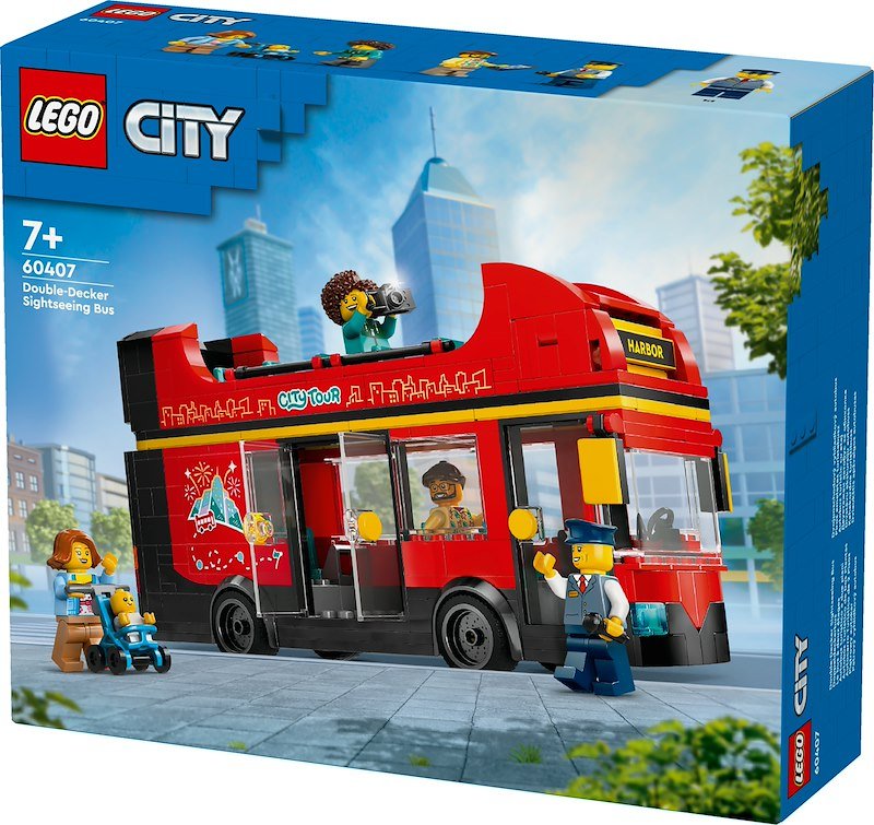 Lego® Autobus Turistico Rosso A 2 Piani - 60407