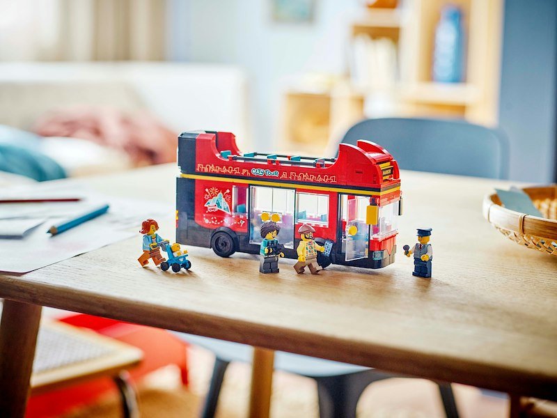 Lego® Autobus Turistico Rosso A 2 Piani - 60407