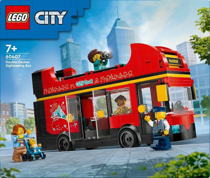 Lego® Autobus Turistico Rosso A 2 Piani - 60407
