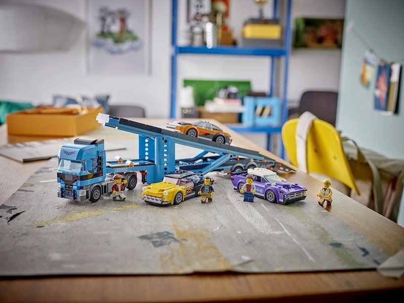 Lego Camion Trasportatore Con Auto Sportive - 60408