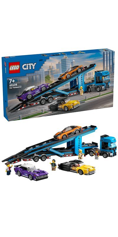 Lego Camion Trasportatore Con Auto Sportive - 60408