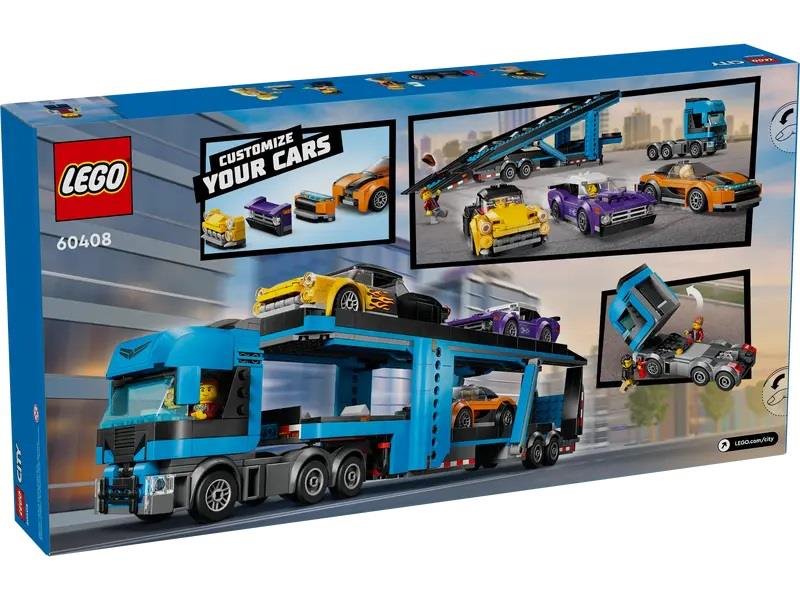 Lego Camion Trasportatore Con Auto Sportive - 60408
