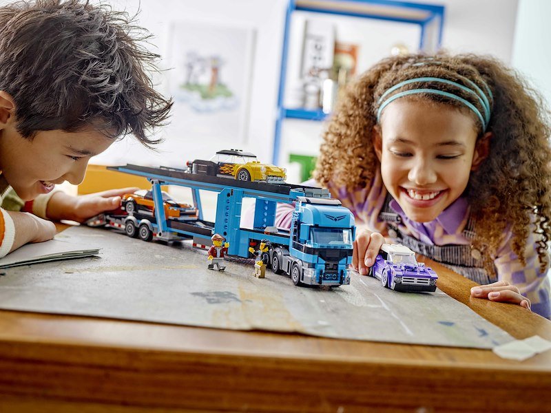 Lego Camion Trasportatore Con Auto Sportive - 60408