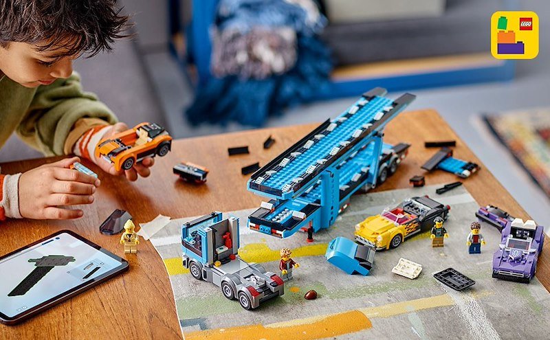 Lego Camion Trasportatore Con Auto Sportive - 60408