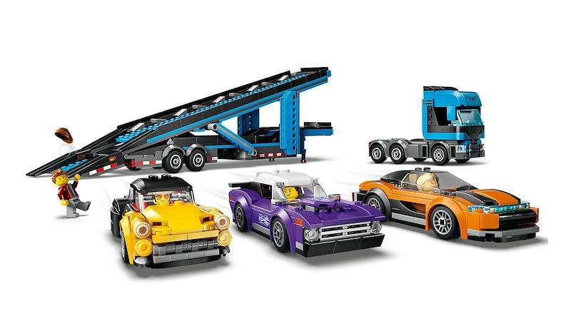Lego Camion Trasportatore Con Auto Sportive - 60408