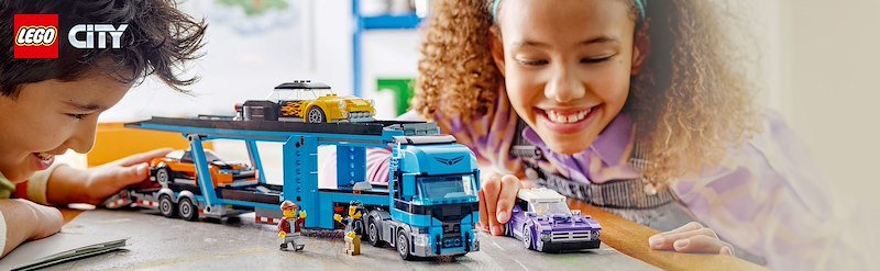 Lego Camion Trasportatore Con Auto Sportive - 60408