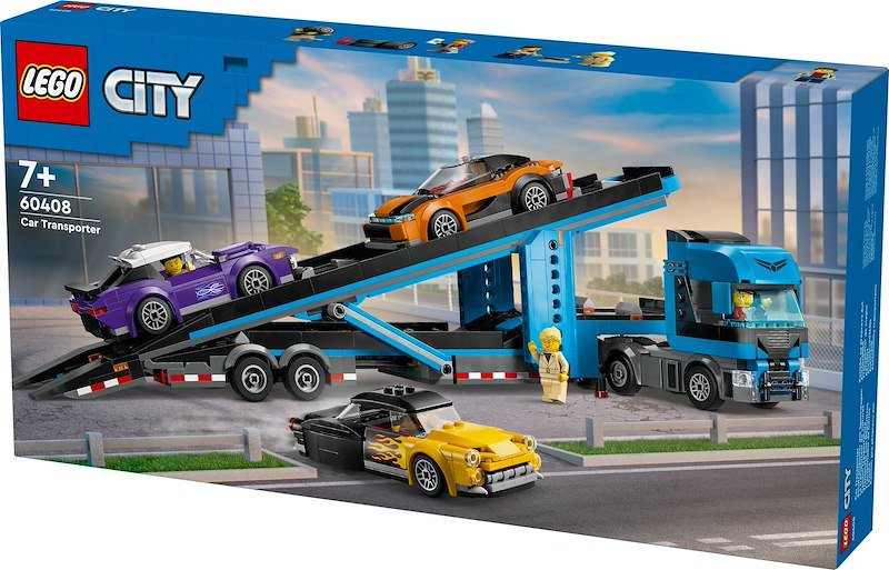 Lego Camion Trasportatore Con Auto Sportive - 60408
