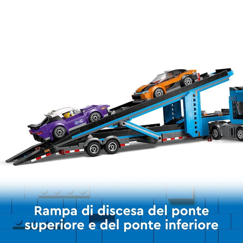 Lego Camion Trasportatore Con Auto Sportive - 60408