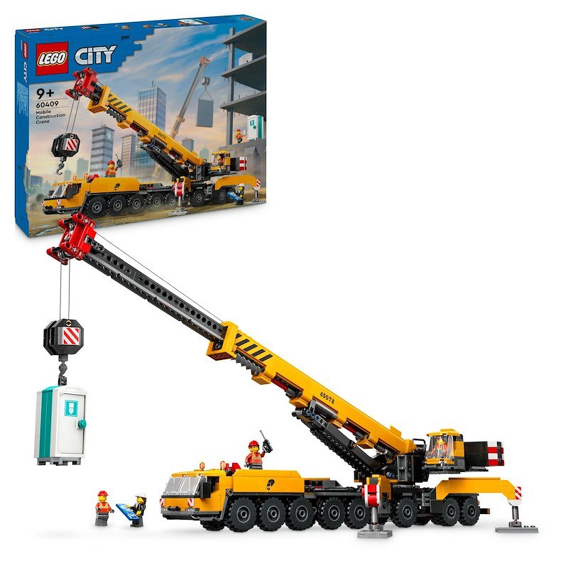 Lego Gru Da Cantiere Mobile Gialla - 60409