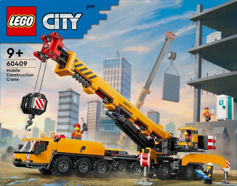 Lego Gru Da Cantiere Mobile Gialla - 60409