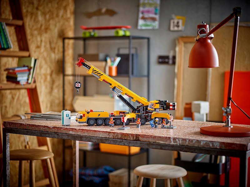 Lego Gru Da Cantiere Mobile Gialla - 60409