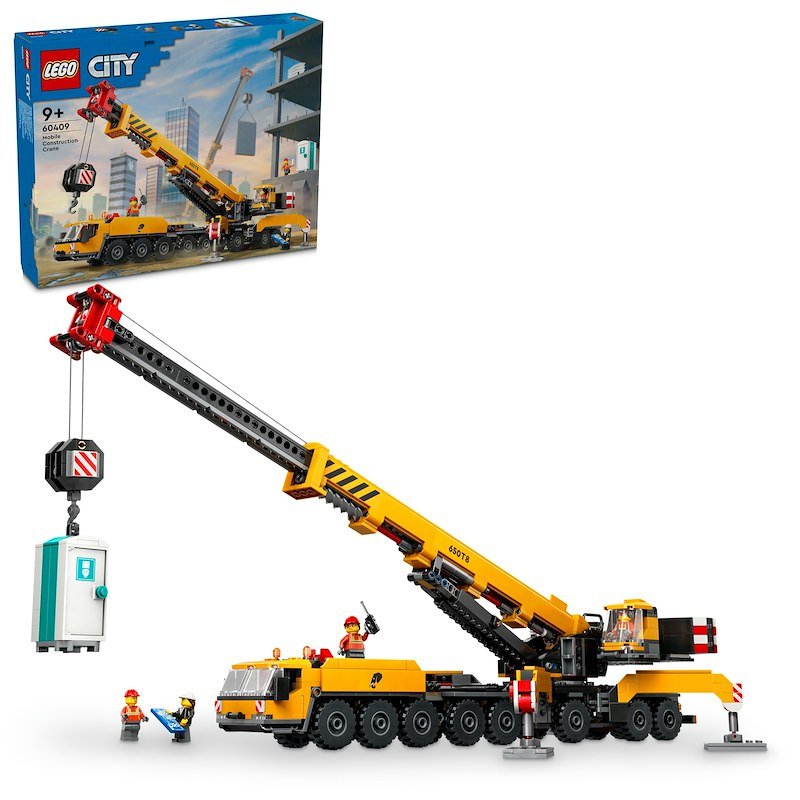 Lego Gru Da Cantiere Mobile Gialla - 60409