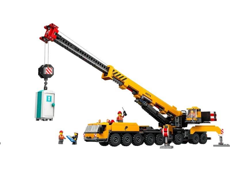 Lego Gru Da Cantiere Mobile Gialla - 60409