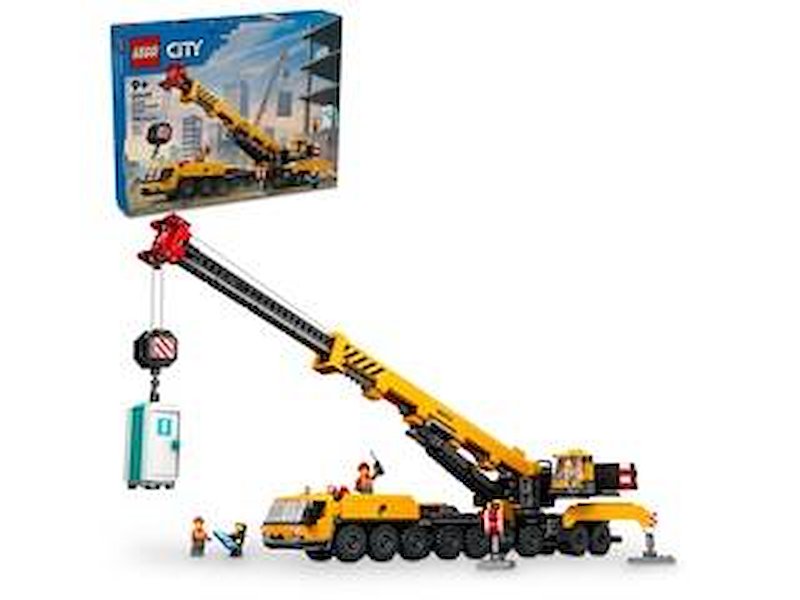 Lego Gru Da Cantiere Mobile Gialla - 60409
