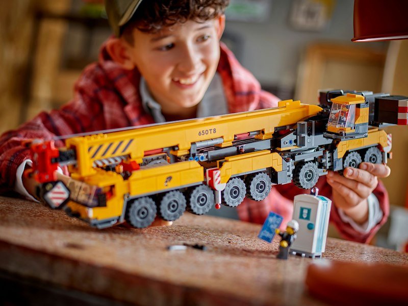 Lego Gru Da Cantiere Mobile Gialla - 60409
