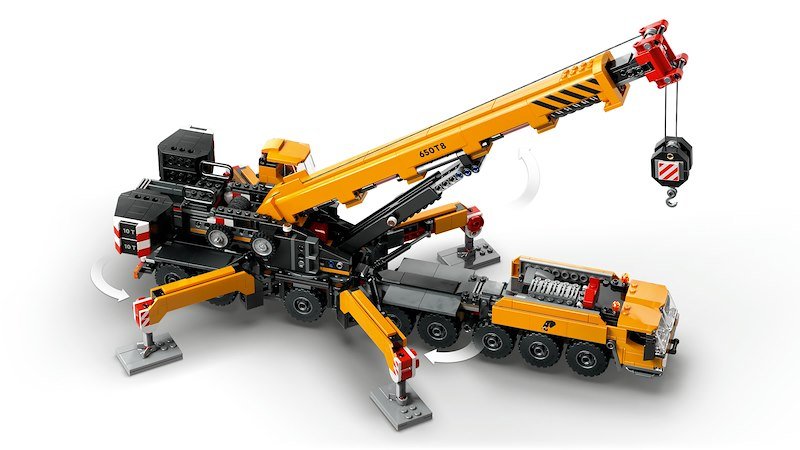 Lego Gru Da Cantiere Mobile Gialla - 60409