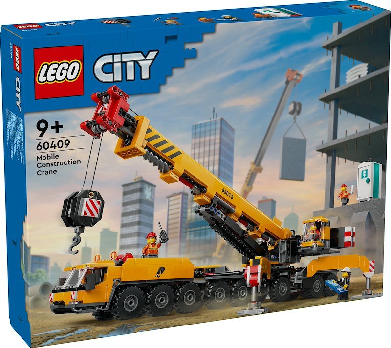 Lego Gru Da Cantiere Mobile Gialla - 60409