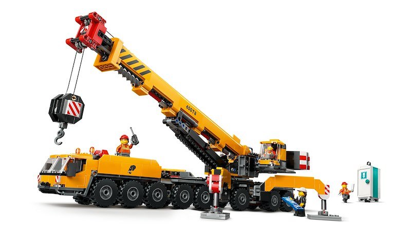 Lego Gru Da Cantiere Mobile Gialla - 60409