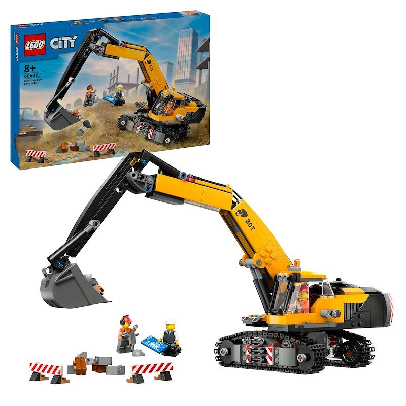 Lego Escavatore Da Cantiere - 60420