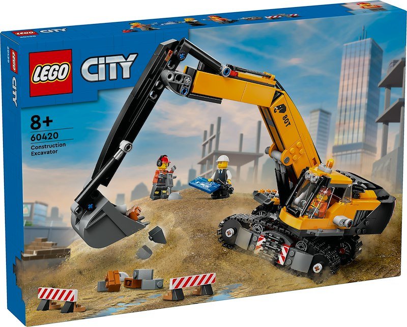 Lego Escavatore Da Cantiere - 60420