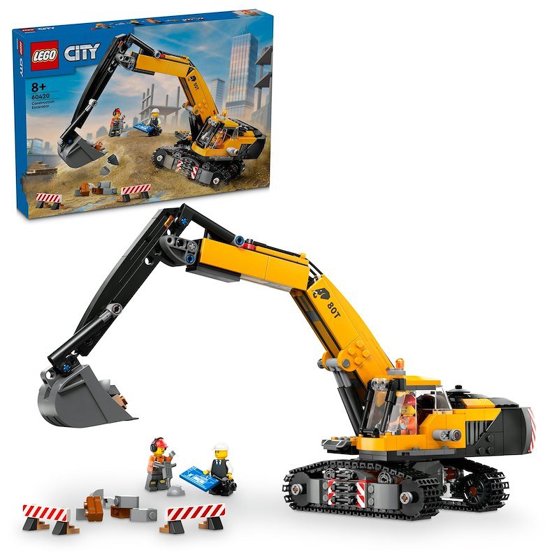 Lego Escavatore Da Cantiere - 60420