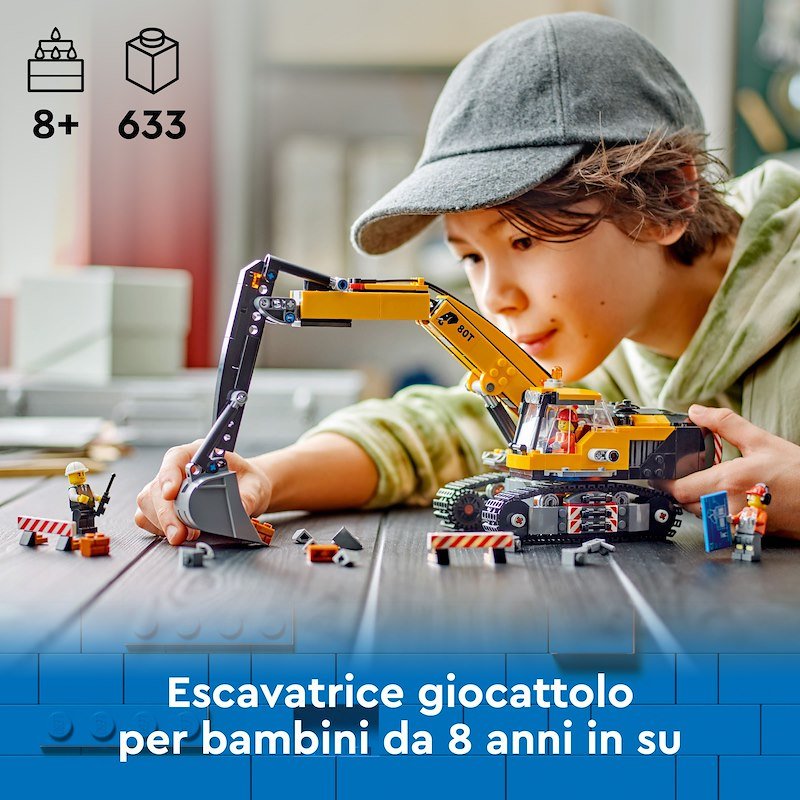 Lego Escavatore Da Cantiere - 60420