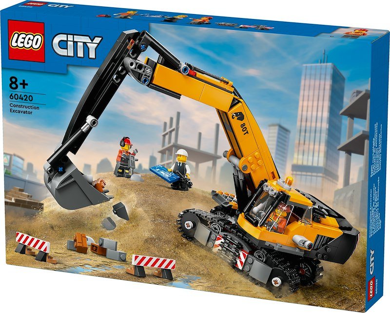 Lego Escavatore Da Cantiere - 60420