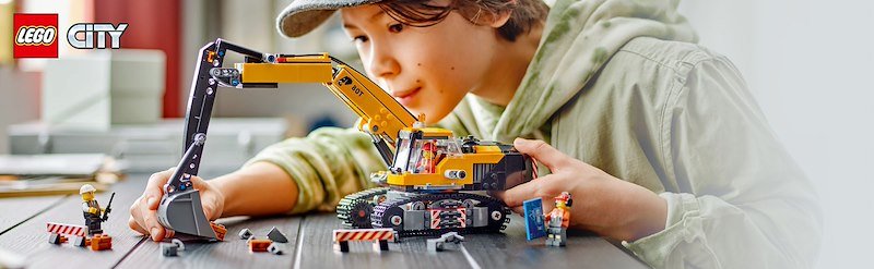 Lego Escavatore Da Cantiere - 60420