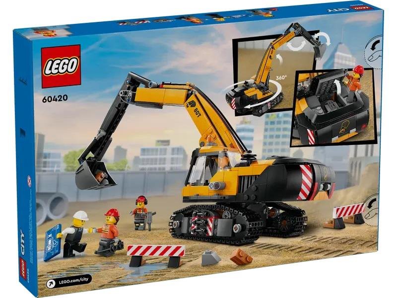 Lego Escavatore Da Cantiere - 60420