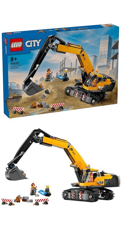 Lego Escavatore Da Cantiere - 60420
