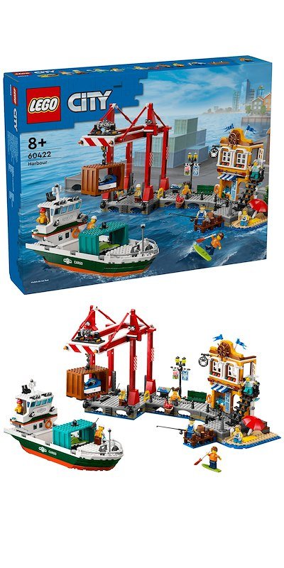 Lego Porto E Nave Merci - 60422