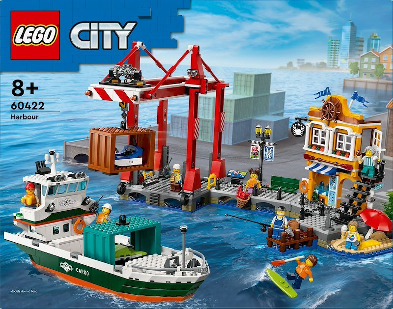 Lego Porto E Nave Merci - 60422