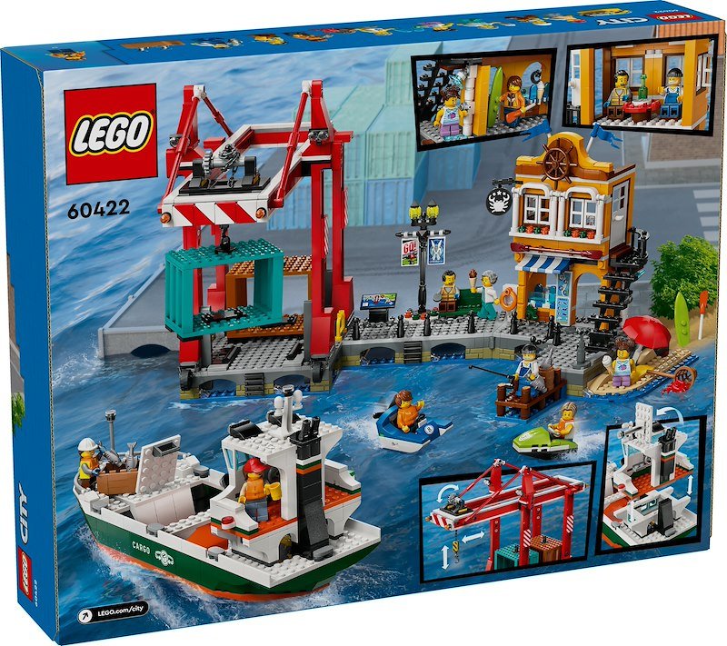 Lego Porto E Nave Merci - 60422