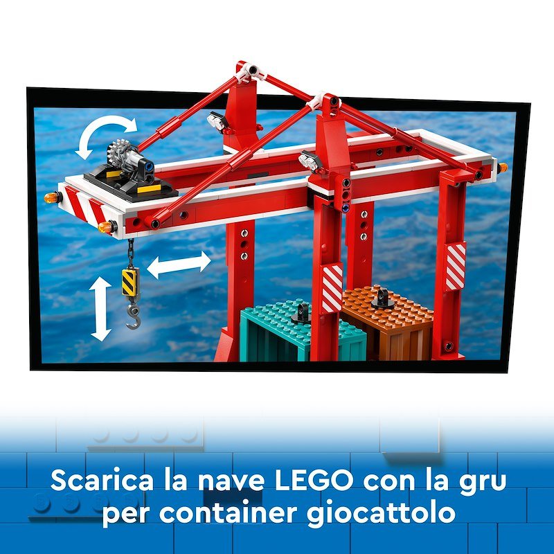 Lego Porto E Nave Merci - 60422