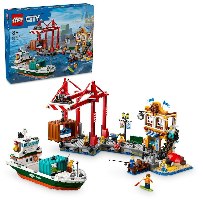 Lego Porto E Nave Merci - 60422