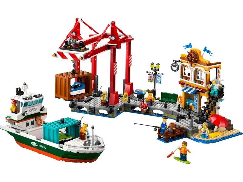Lego Porto E Nave Merci - 60422