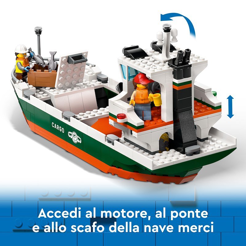 Lego Porto E Nave Merci - 60422