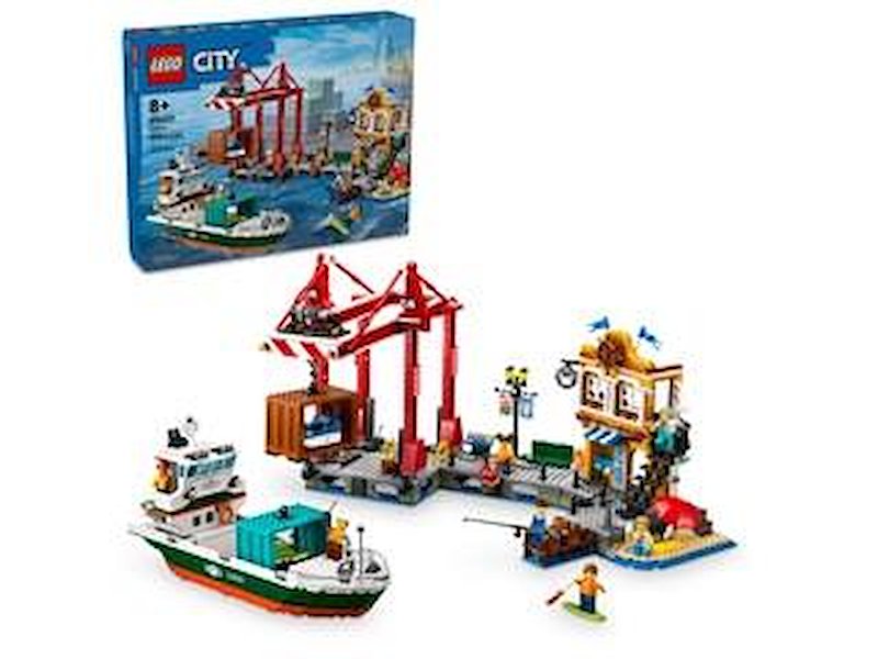 Lego Porto E Nave Merci - 60422