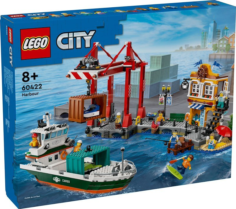Lego Porto E Nave Merci - 60422