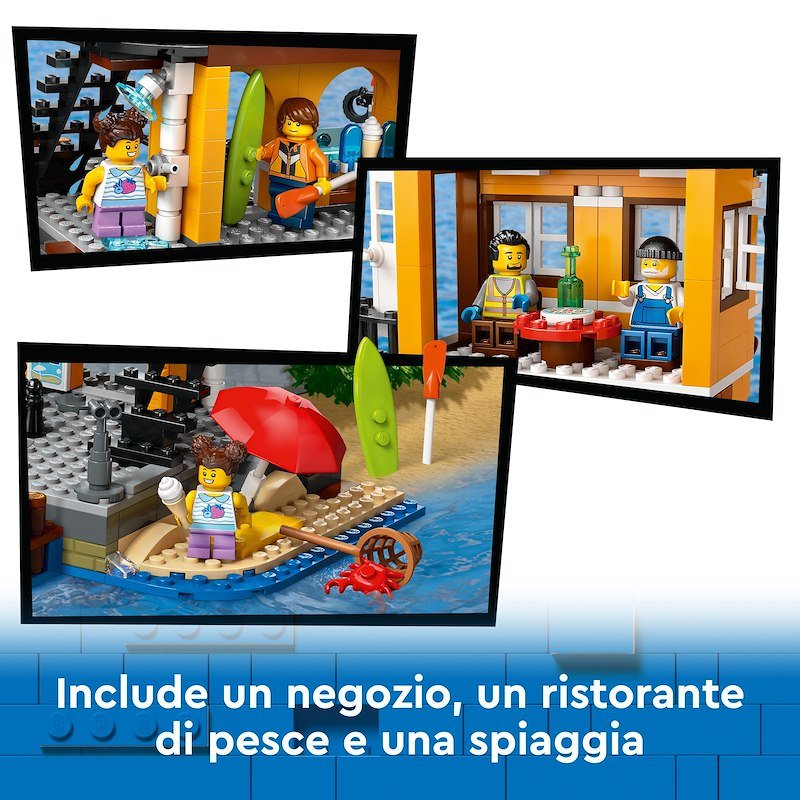 Lego Porto E Nave Merci - 60422